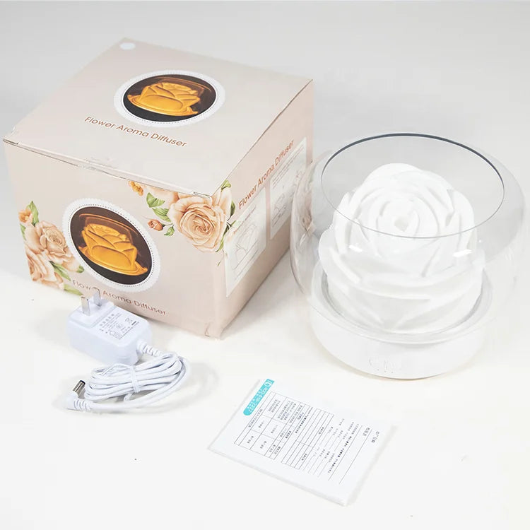 PetalGlow Aroma Diffuser & Humidifier