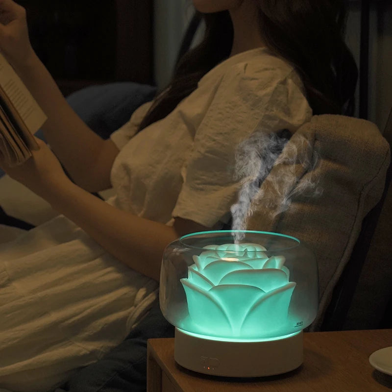 PetalGlow Aroma Diffuser & Humidifier