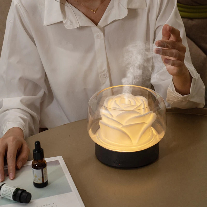 PetalGlow Aroma Diffuser & Humidifier