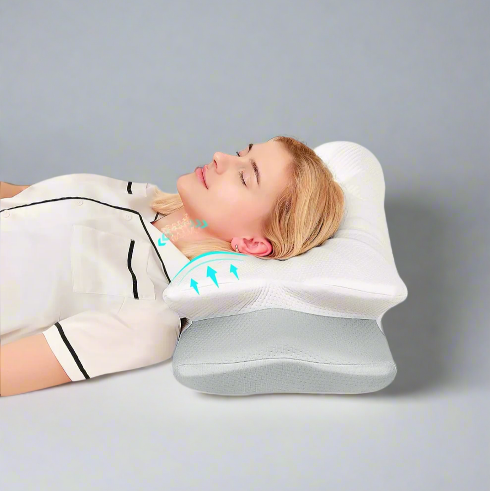 Odorless Orthopedic Pillow for Pain-Free Sleep