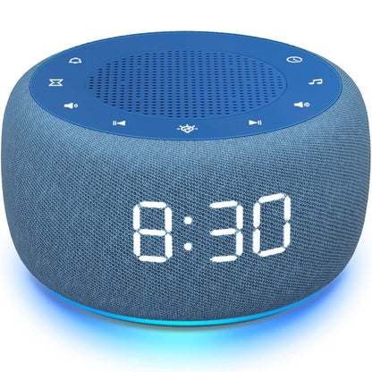 3-in-1 Noise Machine Alarm Clock with Nightlight