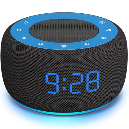 3-in-1 Noise Machine Alarm Clock with Nightlight