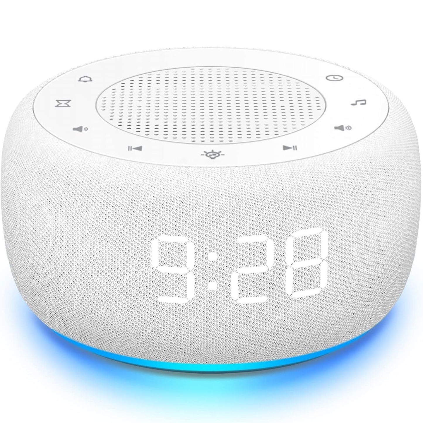 3-in-1 Noise Machine Alarm Clock with Nightlight