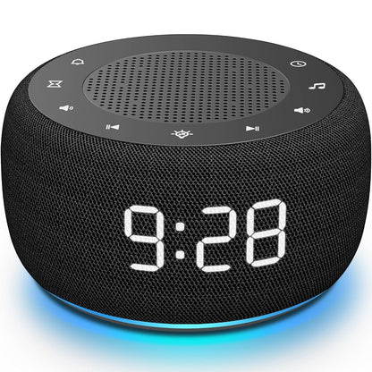 3-in-1 Noise Machine Alarm Clock with Nightlight