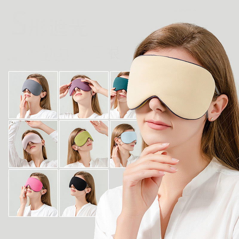 Dual-Sided Ice Silk Sleep Mask