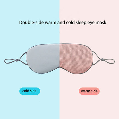 Dual-Sided Ice Silk Sleep Mask