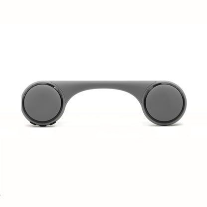 Back view of Reztful Noctune under pillow bone conduction Bluetooth speaker in Gray 