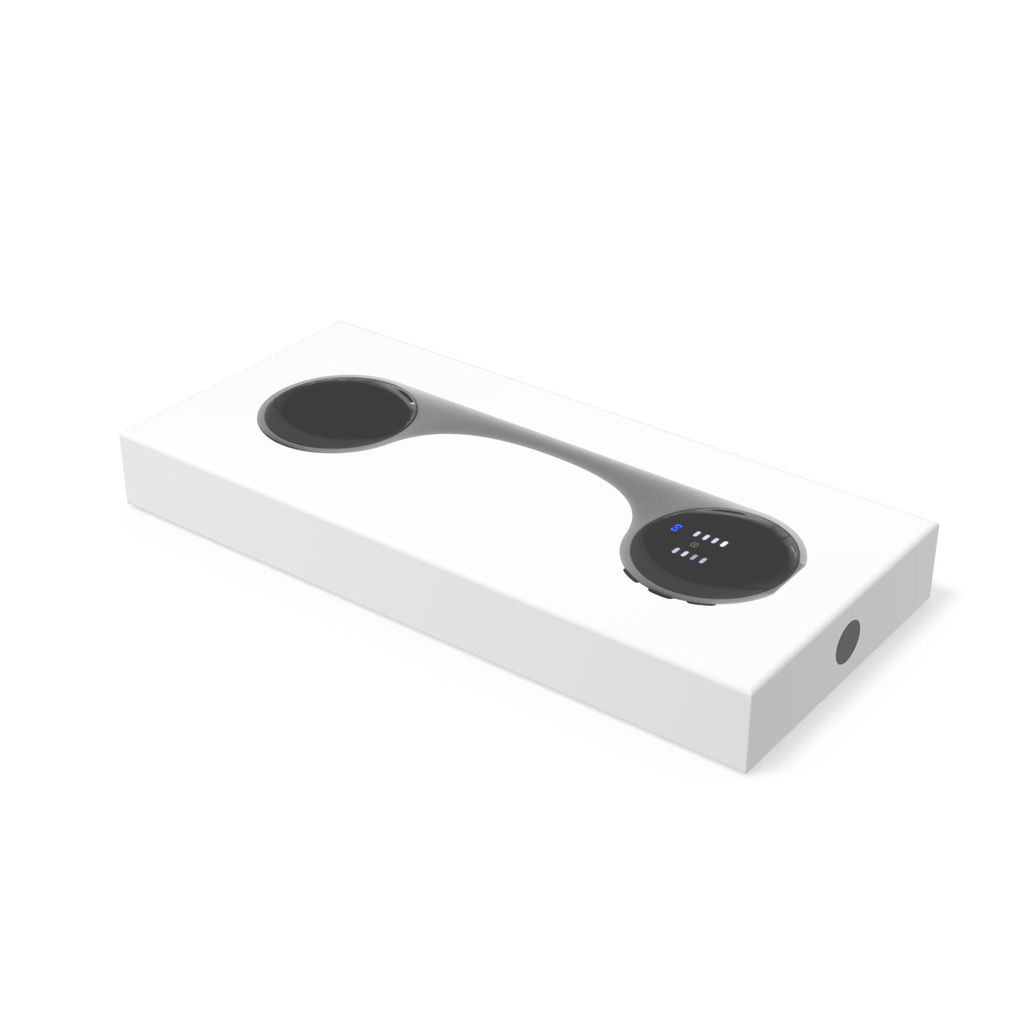 Packaging of Reztful Noctune under pillow bone conduction Bluetooth speaker in Gray 