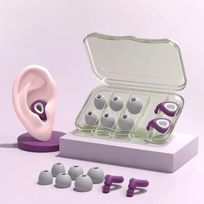 Water Drop Noise-Blocking Earplugs