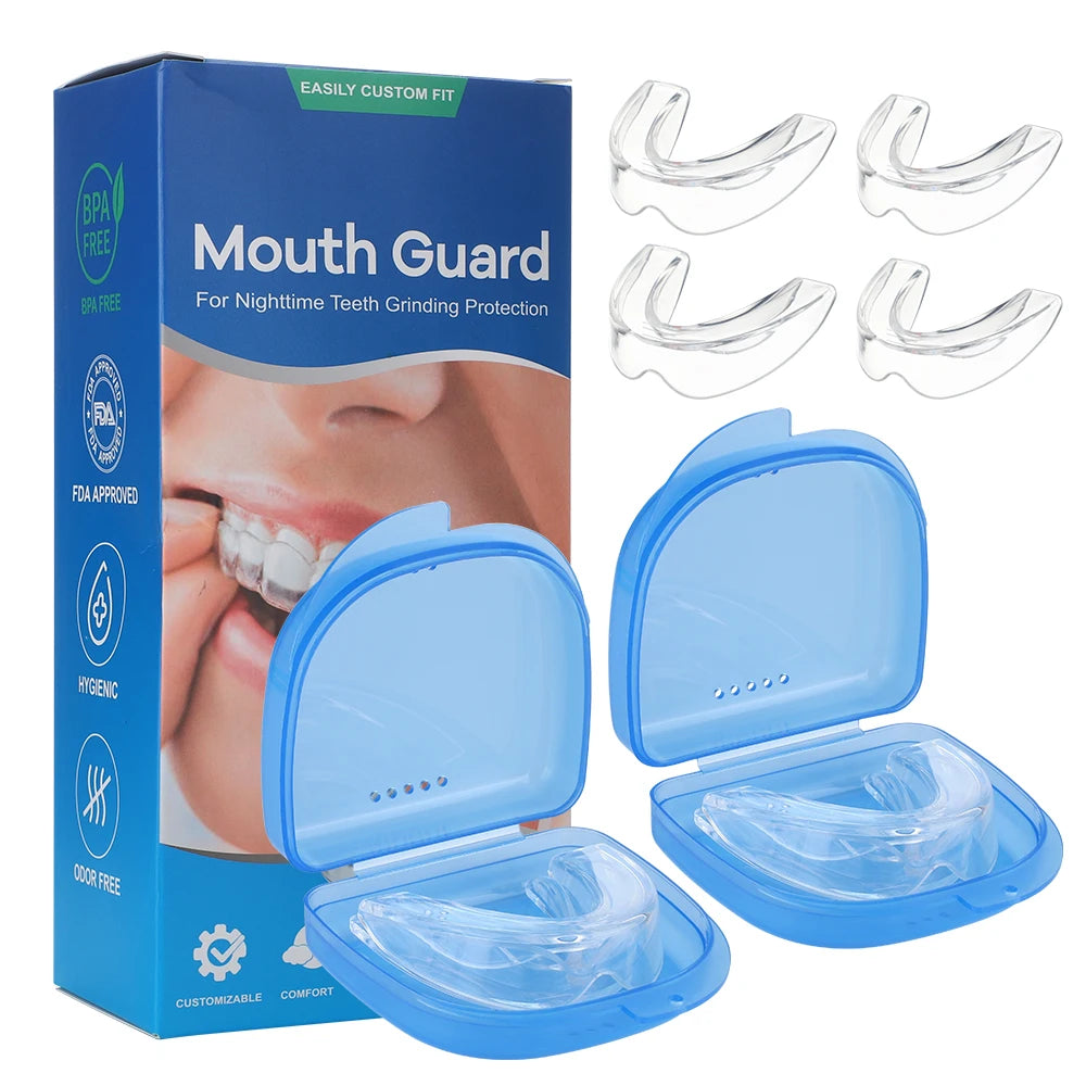 Custom Moldable Night Mouth Guard – Bruxism & Teeth Grinding Relief