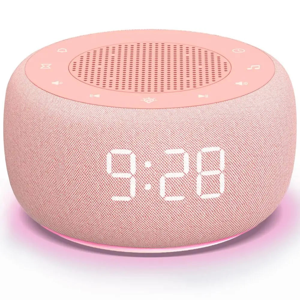 3-in-1 Noise Machine Alarm Clock with Nightlight