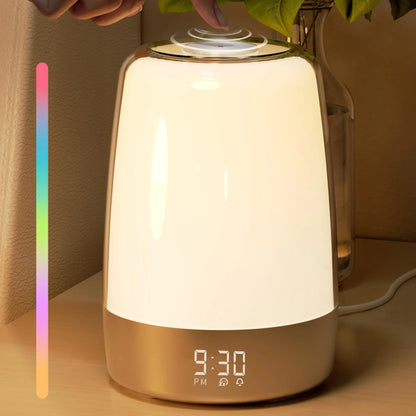 Sunrise Alarm Clock with Dimmable Nightlight