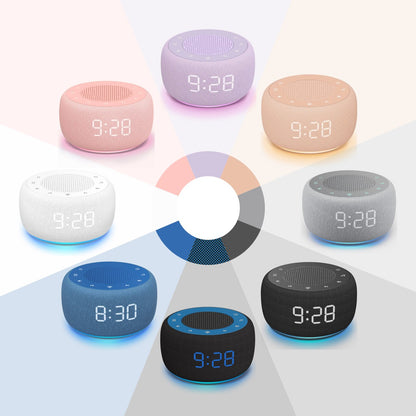 3-in-1 Noise Machine Alarm Clock with Nightlight