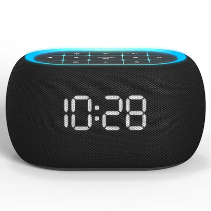 4-in-1 Noise Machine Alarm Clock with Bluetooth & Nightlight